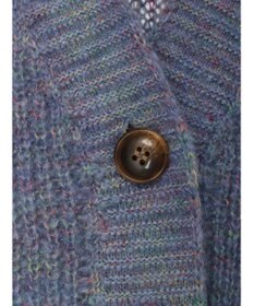 Green Parks Ｍｉｘカラーニットゆるカーディガン