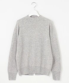 J.PRESS LADIES S 【洗える】CASHMERE BLEND スタンドカラー ニット
