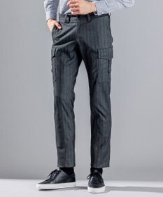 JOSEPH HOMME ソフトヘリンボンストレッチ / CIGAR CARGO