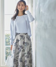 ANY SIS 【洗える】パール調ポイント ニット