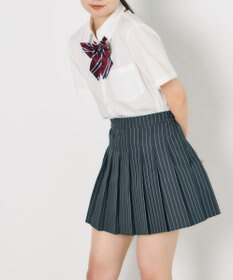 WEGO 【SCHOOL ITEM】ポケット付きパターンプリーツスカート