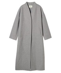 earth music&ecology Ｖネックノーカラーコート