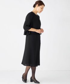 自由区 FORMAL 【洗える】セオアルファバラシャ ウォッシャブル ワンピース