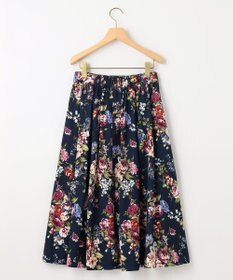 組曲 S 【23AW】ローズブーケプリント フレアスカート