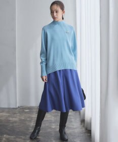 組曲 【8色展開・WEB限定】ウールカシミヤミックス ハイネック ニット