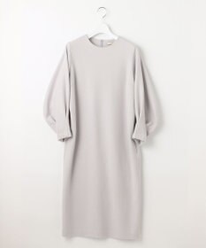 自由区 【WEB限定】ウールミルドジャージー スリーブコンシャスワンピース