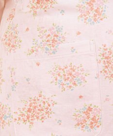 Wing 【数量限定　特別価格】 パジャマ 長袖 長ズボン 綿100% 天竺素材 やわらかな肌ざわり 前開きタイプ 丸首 花柄 EP5911 ウイング／ワコール