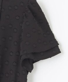 組曲 L 【WEB限定】フラワーポイントシフォン ワンピース