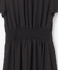 組曲 L 【WEB限定】フラワーポイントシフォン ワンピース