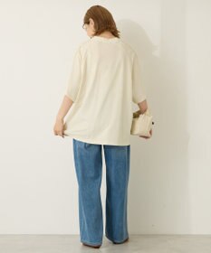 AMERICAN HOLIC ピグメントレーシングプリントTシャツ