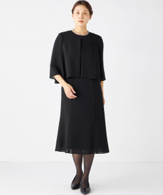 自由区 FORMAL 【洗える】セオアルファバラシャ ウォッシャブル ワンピース