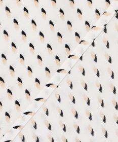 23区 L 【洗える】グラデーションドットプリント ブラウス