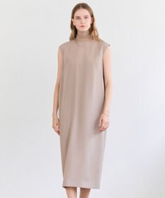 BEIGE， FLEUR / ドレープニット ネックドレス