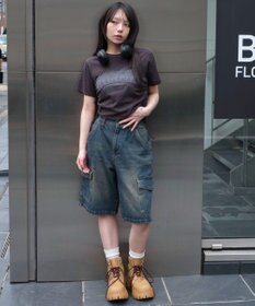 WEGO スプレーロゴドロストちびT