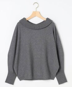 組曲 S 【加藤ローサさん着用 / 前後着用可】スムースストレッチロールネック ニット