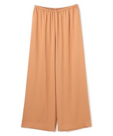 BEIGE， 【洗える】LLOYD / ハンマーサテンイージーワイドパンツ