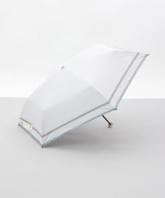 AURORA 【 JILL STUART（ジル スチュアート）】先染めボーダー晴雨兼用傘(折りたたみ傘)