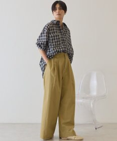 AMERICAN HOLIC シアーチェックシャツ