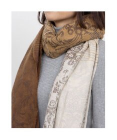 UNBILLION カシュネ cache nez / グラデーションジャカードストール