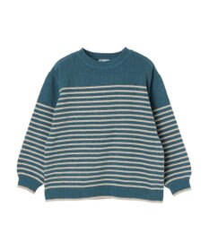 CRAFT STANDARD BOUTIQUE 洗えるモールニットボーダープルオーバー