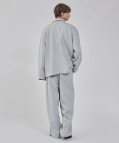 WEGO 【ウエストゴム/MLサイズ展開/ユニセックス着用ITEM】ボンディングワイドスウェットパンツ