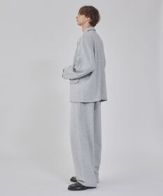 WEGO 【ウエストゴム/MLサイズ展開/ユニセックス着用ITEM】ボンディングワイドスウェットパンツ