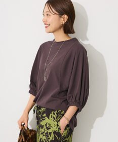 CRAFT STANDARD BOUTIQUE 接触冷感/UVカット スクエアボリュームスリーブプルオーバー