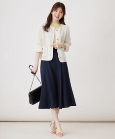 ANY SIS 【速乾・接触冷感】スムージーポリエステル フレアスカート