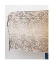 UNBILLION カシュネ cache nez / グラデーションジャカードストール