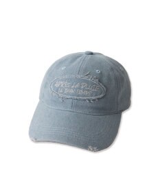 WEGO サークルフリンジロゴデニムキャップ