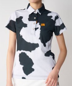 FILA GOLF／marie claire 【Loudmouth】柄ポロシャツ