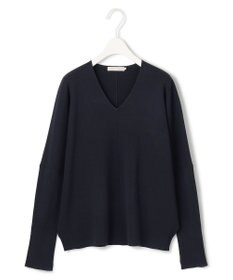 ICB 【洗える】 クロスコンビ Vネックプルオーバー