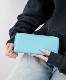blancle シュリンクレザーラウンドジップ ロングウォレット