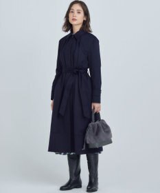 組曲 L 【WEB限定】ライトトレンチ ステンカラーコート