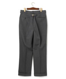 J.PRESS MEN 【J.PRESS ORIGINALS】MAGIC CUBA GABARDINE NEW PIPED STEM TROUSERS / JAPAN MADE