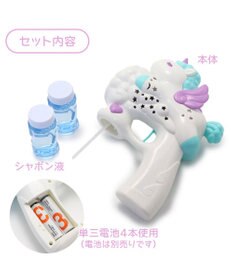 Mother garden マザーガーデン ユニコーンバブルガン LED付き バブルマシン シャボン玉