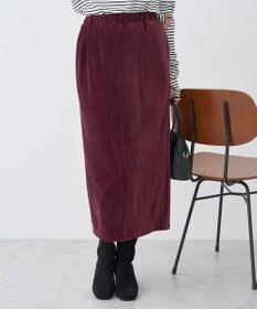 earth music&ecology コーデュロイナロースカート