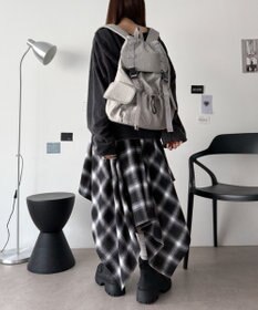 WEGO 【ユニセックス着用ITEM】3ポケットフラップリュック