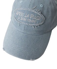 WEGO サークルフリンジロゴデニムキャップ