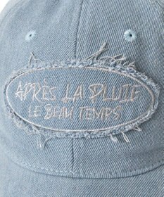 WEGO サークルフリンジロゴデニムキャップ