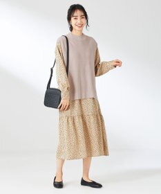 ANY 【セットアイテム】ニットベスト×ワンピース SET