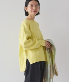 AMERICAN HOLIC 袖ボリュームサイドスリットニットプルオーバー