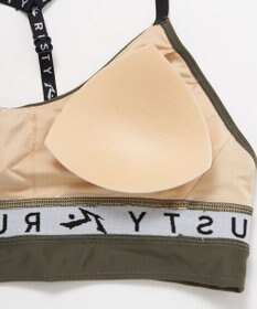 OP／FILA 【RUSTY】ニコちゃんロンT＋ショートパンツ付きビキニ 4点セット水着