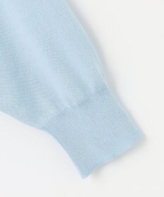 Feroux 【洗える・接触冷感・UVカット】ハートボタン7分袖 カーディガン