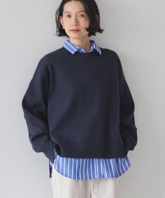 AMERICAN HOLIC 袖ボリュームサイドスリットニットプルオーバー