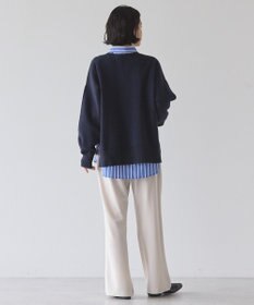 AMERICAN HOLIC 袖ボリュームサイドスリットニットプルオーバー