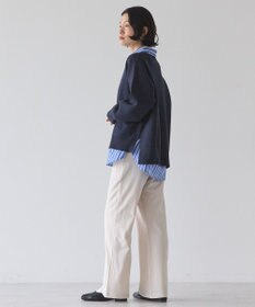 AMERICAN HOLIC 袖ボリュームサイドスリットニットプルオーバー