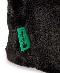 LeSportsac FUR E/W TOTE/ブラックフラッフィーファー