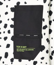 PW CIRCULUS 【MEN】スノーレオパード柄裏フリースモックネックT