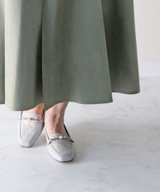 Bridget Birkin 【Bridget Birkin】レースコンビパールビットローファー